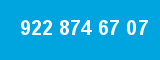 922 874 67 07 922 874 67 07